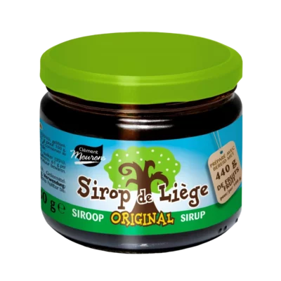 SIROP DE LIEGE 330 g - sirop de fruits à tartiner - bocal en verre